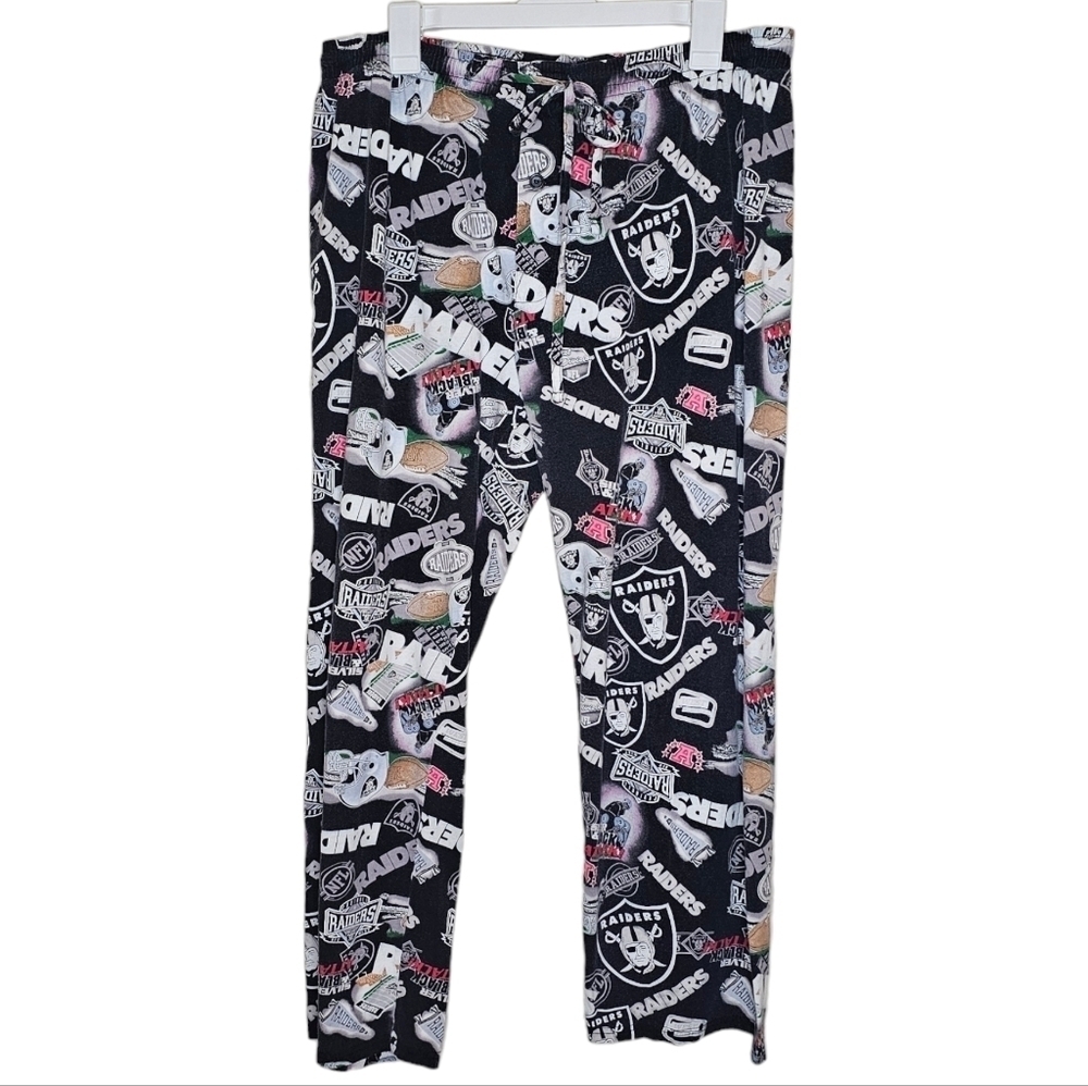Vintage NFL Oakland Raiders Pajama Pants Size XL